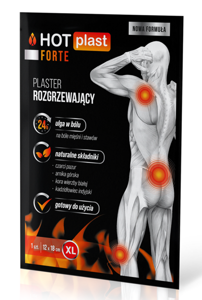 Hot Plast Forte Plastry Rozgrzewaj Ce Cm X Cm Ekopteka Pl