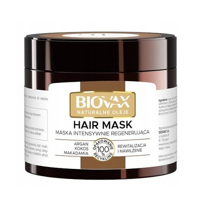  Biovax maseczka ARGAN MAKADAMIA KOKOS 250ml maska