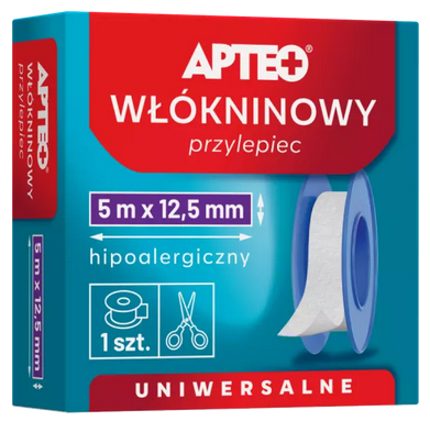 APTEO PRZYLEPIEC PLASTER WŁÓNINOWY 5m x 12,5mm