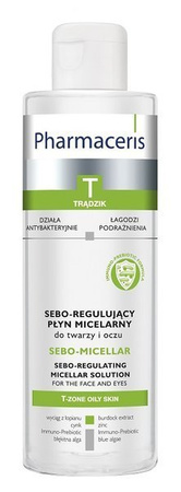 PHARMACERIS T SEBO-MICELLAR Płyn micelarny 200 ml