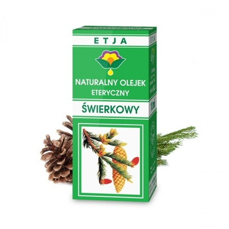 Naturalny Olejek Eteryczny ŚWIERKOWY ŚWIERK ETJA