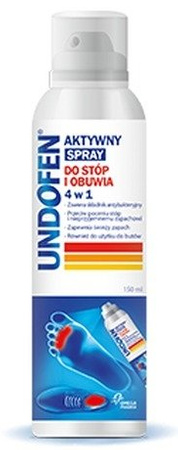 UNDOFEN AKTYWNY SPRAY 4w1 150ml DO STÓP I OBUWIA