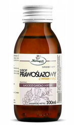 HERBAPOL SYROP PRAWOŚLAZOWY  Z Wit. C 100 ml