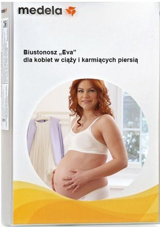 Medela Biustonosz do KARMIENIA EVA BIAŁY rozmiar L