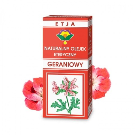 Naturalny OLEJEK eteryczny GERANIOWY 10ml ETJA