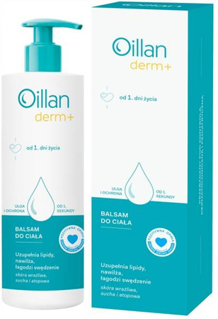 OILLAN Derm+ BALSAM do ciała od 1 dnia 400 ml KOI