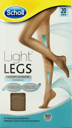 SCHOLL LIGHT LEGS RAJSTOPY UCISKOWE CIELISTE L