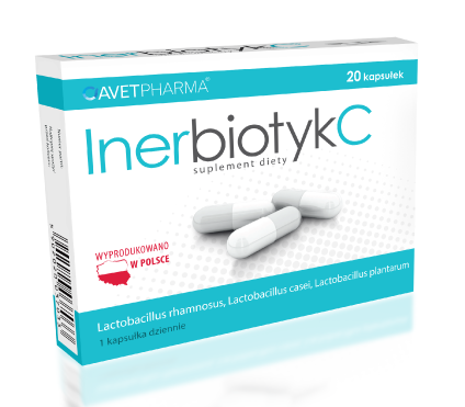 Inerbiotyk C 20 kapsułek - Probiotyk + Prebiotyk