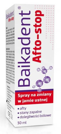 BAIKADENT SPRAY DO HIGIENY JAMY USTNEJ  NA AFTY