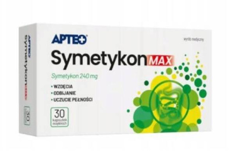 APTEO SYMETYKON MAX 240 mg NA  WZDĘCIA 30 kapsułek