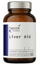 OstroVit Liver Aid na WĄTROBĘ CHOLINA OSTROPEST 90