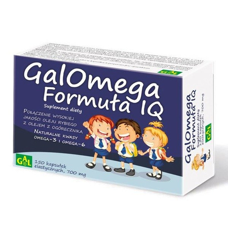 GALOMEGA FORMUŁĄ IQ 150KAP PAMIĘĆ KONCENTRACJA