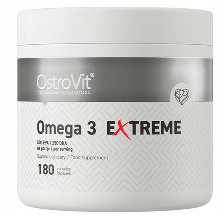 OstroVit Omega 3 Extreme ODPORNOŚĆ EPA DHA 180 kps