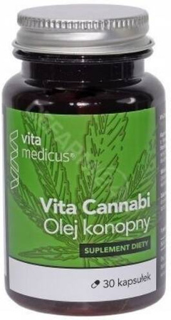 VitaMedicus Vita Cannabi Olej Konopny 30 kapsułek