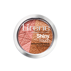 LIRENE SHINY TOUCH MINERALNY BRONZER Z RÓŻEM 9g