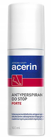 ACERIN FORTE ANTYPERSPIRANT DO STÓP POCENIE GRZYBY