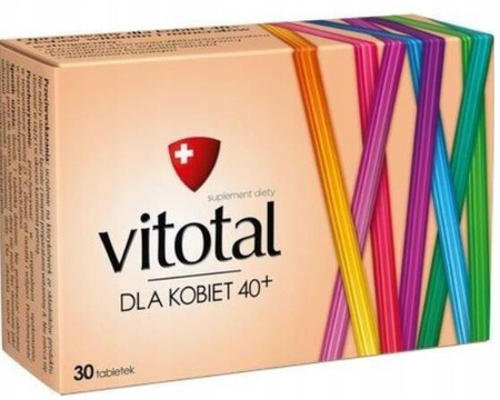 VITOTAL DLA KOBIET 40+ WITAMINY BOSWELIA