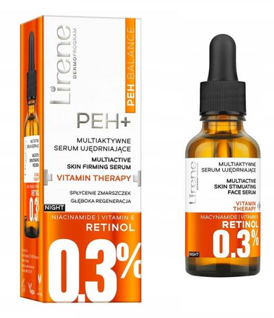 LIRENE PEH SERUM UJĘDRNIAJĄCE Z RETOLEM 0.3% 30ml