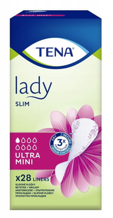 WKŁADKI ANATOMICZNE TENA LADY SLIM ULTRA MINI