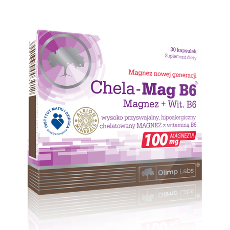 OLIMP CHELA-MAG B6 60 kaps SUPER MAGNEZ APTEKA