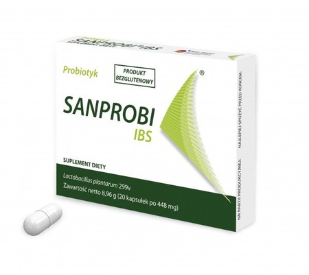 SANPROBI IBS PROBIOTYK 20 kapsułek NA ODPORNOŚĆ 