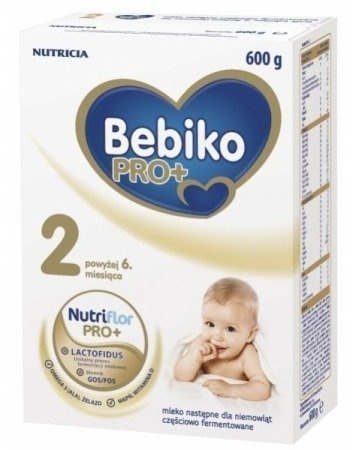 Bebiko Nutriflor PRO+ 2 MLEKO POWYŻEJ 6 m-ca 600g