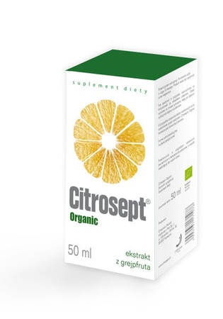 CITROSEPT ORGANIC 50ml EKSTRAKT Z GREJPFRUTA SYROP