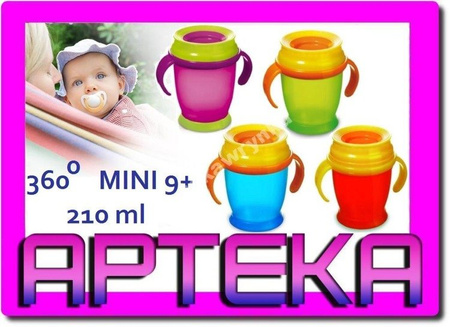 KUBEK NIEKAPEK LOVI 360 MINI 210 ml 9m+ BPA 0 BLUE