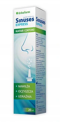 SINUSES EXPRES KATAR I ZATOKI SPRAY DO NOSA