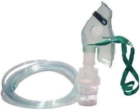 Maseczka L + nebulizator rurka Maska do inhalatora