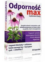 Odporność Max echinacea jeżówka czarny bez cynk 30