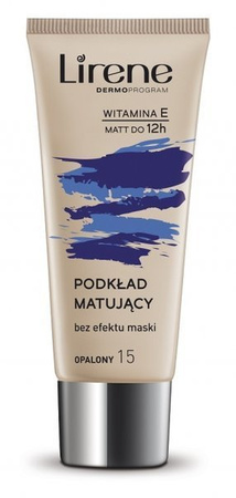 LIRENE MATTE MAT PODKŁAD FLUID MATUJĄCY 15 OPALONY