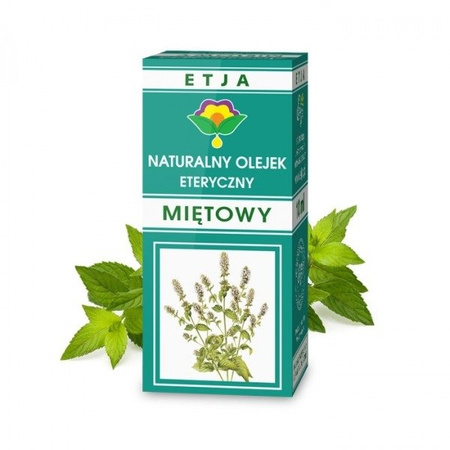 ETJA Naturalny Olejek Eteryczny Miętowy 10 ml