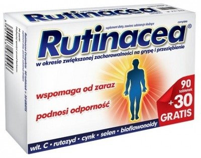 RUTINACEA COMPLETE TABLETKI NA ODPORNOŚĆ 120 sztuk