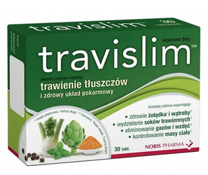 TRAVISLIM trawienie tłuszczów kontrlowa wagi