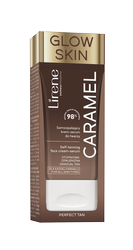 Lirene Samoopalający krem-serum do twarzy CARAMEL