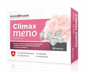 CLIMAX MENO NA MENOPAUZĘ IZOFLAWONY + WITAMINY D E