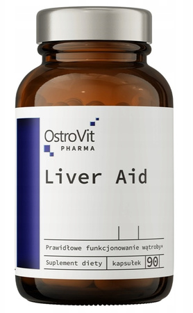 OstroVit Liver Aid na WĄTROBĘ CHOLINA OSTROPEST 90