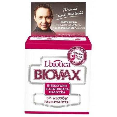 BIOVAX MASECZKA WŁOSY FARBOWANE 250 ml