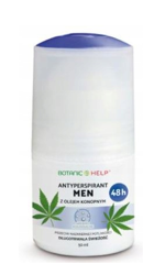 Antyperspirant MEN Olej Konopny 50 ml roll on