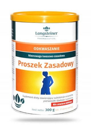 Langsteiner Proszek zasadowy na zakwaszenie 300 g