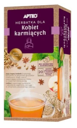 Herbatka dla kobiet karmiących APTEO 20 saszetek