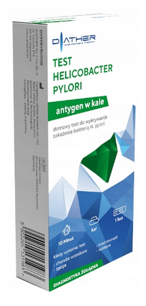 Test Helicobacter antygen w kale DIATHER 1 szt.