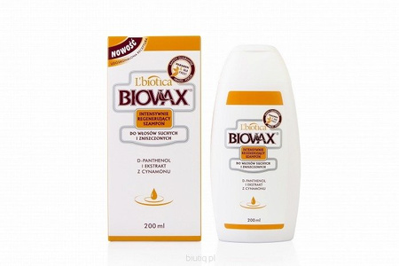 BIOVAX SZAMPON WŁOSY SUCHE I ZNISZCZONE 200 ml