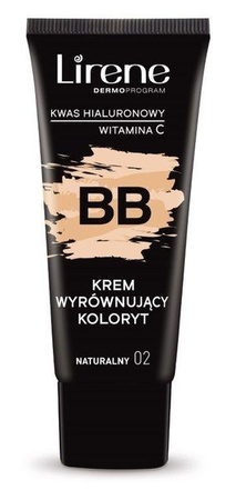 Lirene BB matujący wyrównuje koloryt 02 naturalny