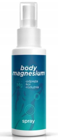 BODY MAGNESIUM MAGNEZ W SPRAYU CIĘŻKIE NOGI 100 ml