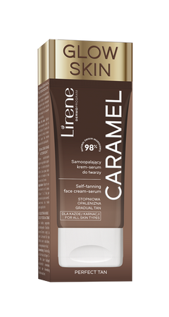 Lirene Samoopalający krem-serum do twarzy CARAMEL