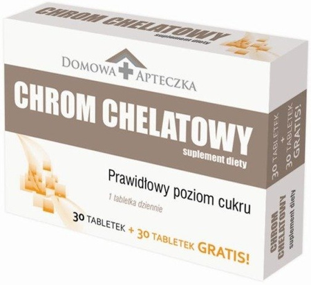 CHROM CHELATOWY 60 tab. ODCHUDZANIE METABOLIZM