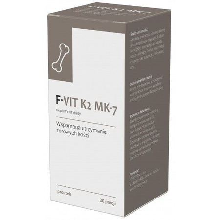 F-VIT K2 WITAMINA MK7 W PROSZKU + INULINA NA KOŚCI