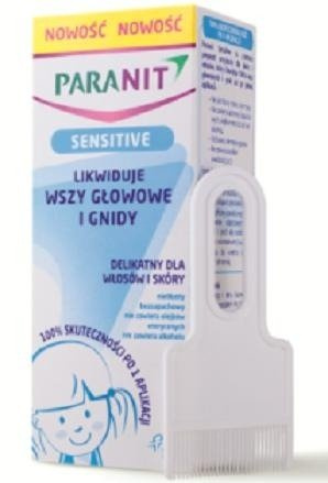 PARANIT LOTION SENSITIVE WSZY WSZAWICĘ GNIDY